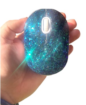 Image of Glitter Wireless Computer Mouse