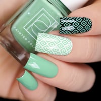 Image 1 of Stamped in Mint Green
