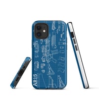Image 5 of AR15 BLUE Tough Case for iPhone®