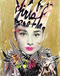 "Audrey with Charms” Archival Giclee