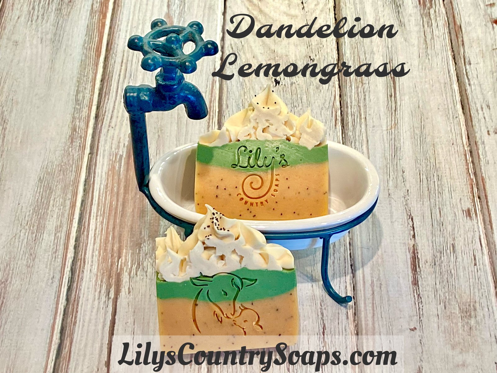 Dandelion Lemongrass Goat Milk Soap Lily's Country Soaps