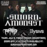 SWORN AMONGST + Support! Live at the Rage Metal Night