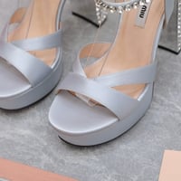 Image 22 of Miúmiu Crystal Block Heels