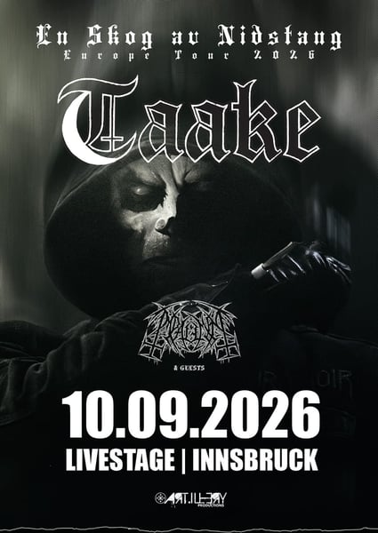Image of TAAKE || en skog av nidstang - europe tour 2026 || supported by: IMPALEMENT & Guests || 10.09.2026