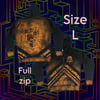 Black L - Full Zip