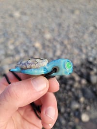 Image 5 of Aquamania Brown Sea Turtle Pendant