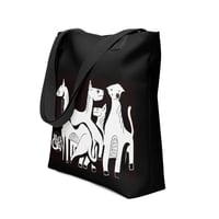 Image 1 of Black Cargo - Contemporary Urban Art Apparel - Premium Quality - Wild - Tote bag
