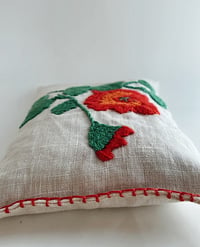 Image 4 of Vintage embroidered linen heatpack 