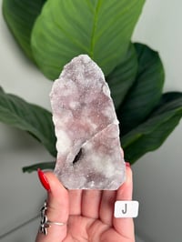 Image 10 of SMALL SELF STANDING COTTON CANDY APOPHYLITE CUT BASES -INDIA-