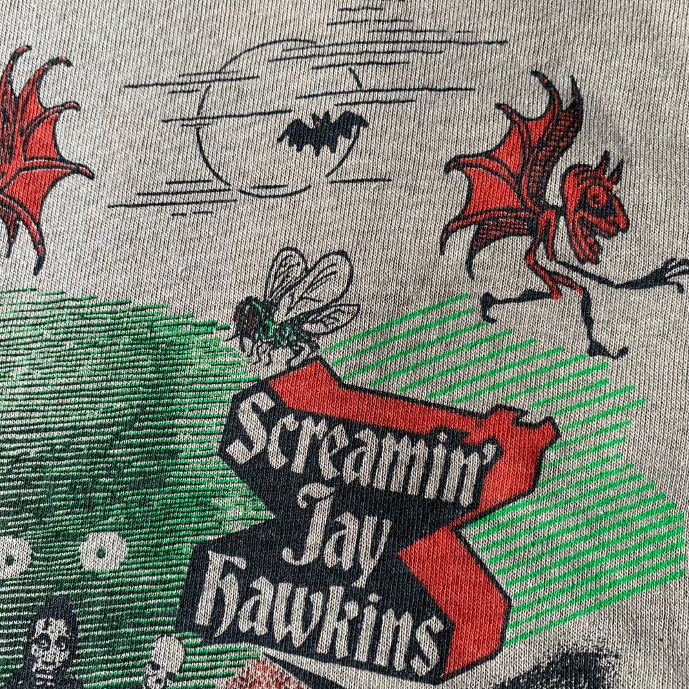 Screamin’ Jay Hawkins Hand Printed