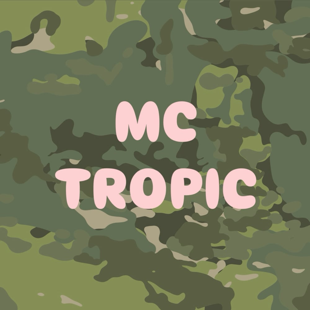 Image of mc tropic adhesive stencil