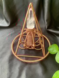 COPPER QUARTZ HARMONIC PYRAMID