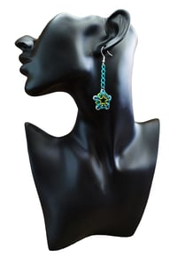 Image 2 of Siren Song Chainmaille Star Earrings