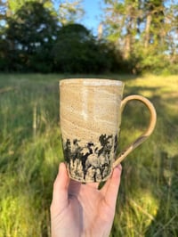 Image 1 of Running horses mug