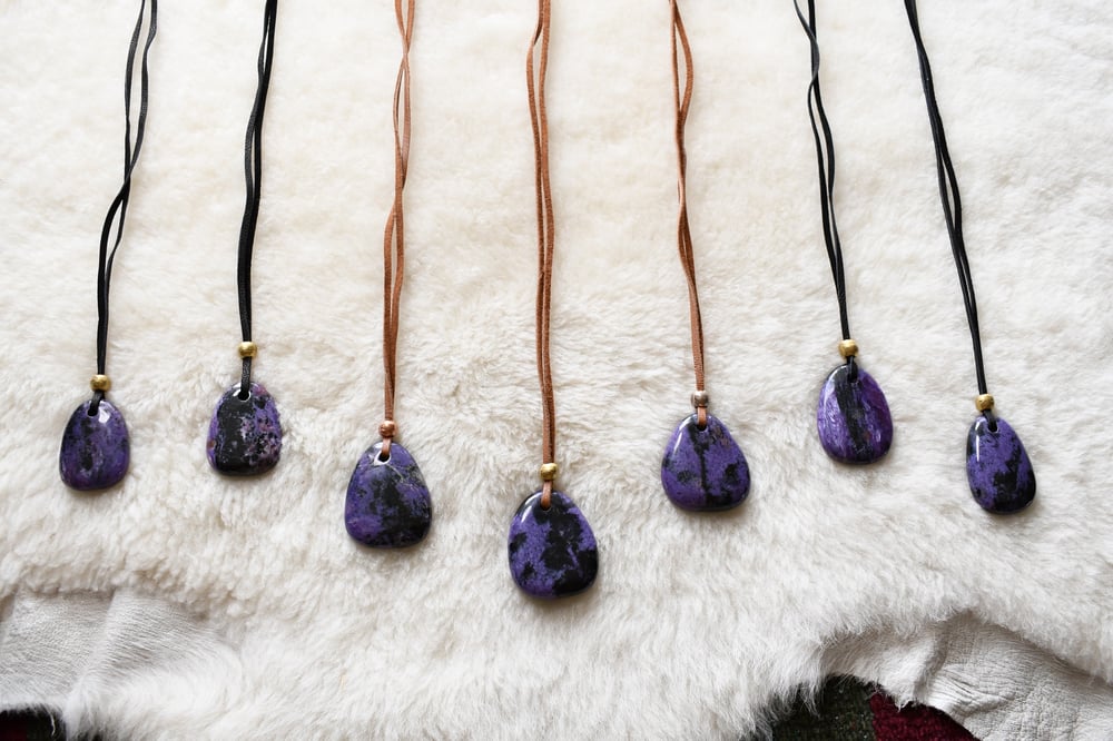Image of CHAROITE PENDULUMS