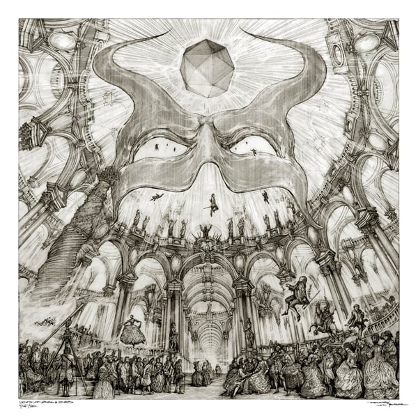Image of GHOST 'Depth of Satan's Eyes' limited artprint