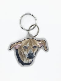 Image 3 of Pet Portrait Keychain