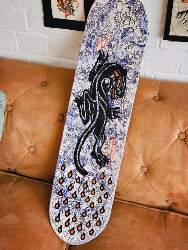 Panther Stencil Deck
