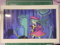 Bioluminescent Performance 11” x 17’’ Print