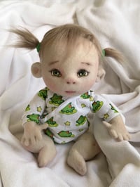 Image 3 of Izzy, 13” Soft Sculpture Girl 