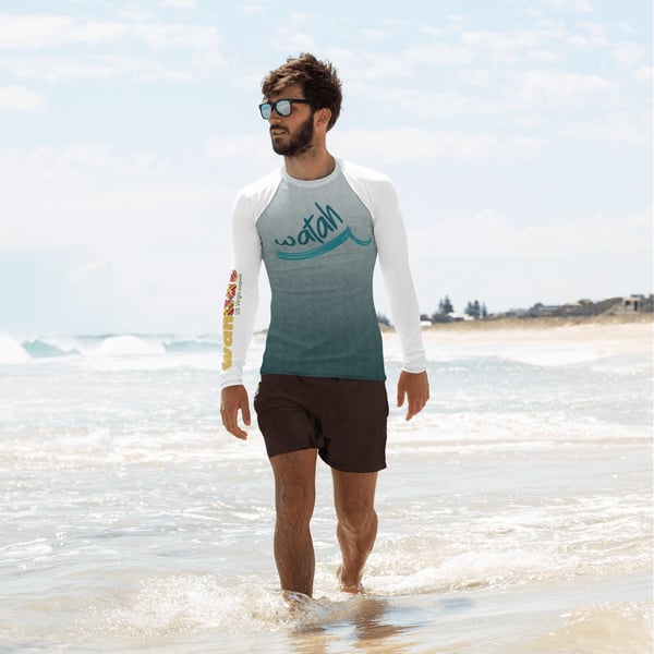 Image of Men's Rash Guard- wandat watah