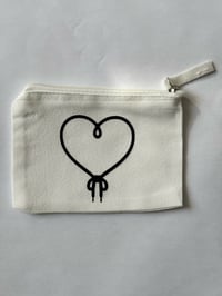 Laced Heart pouches 