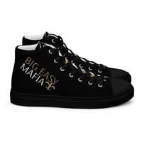 Image 1 of Big Easy Mafia Men’s high top canvas game day shoes