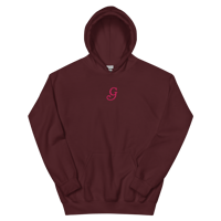 "G" Hoodie in Maroon