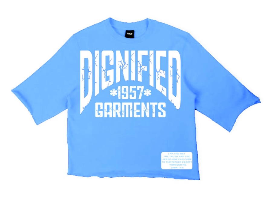Image of Oversized Boxy Tee (Carolina Blue)