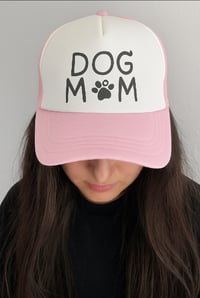 Image 1 of Dog Mom Trucker Hat
