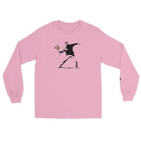 Image 3 of Throwing Flowers Long Sleeve Shirt