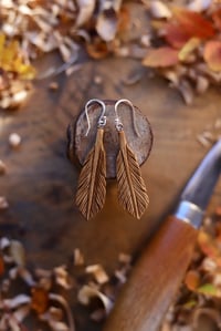 Image 1 of Feather  Earrings 