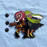 Image 1 of Agent 3 & Agent 8 Enamel Pin