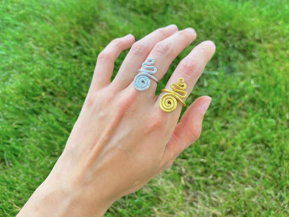 Image of Funky Swirl Ring