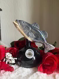 Image 2 of Striped Bass Vase