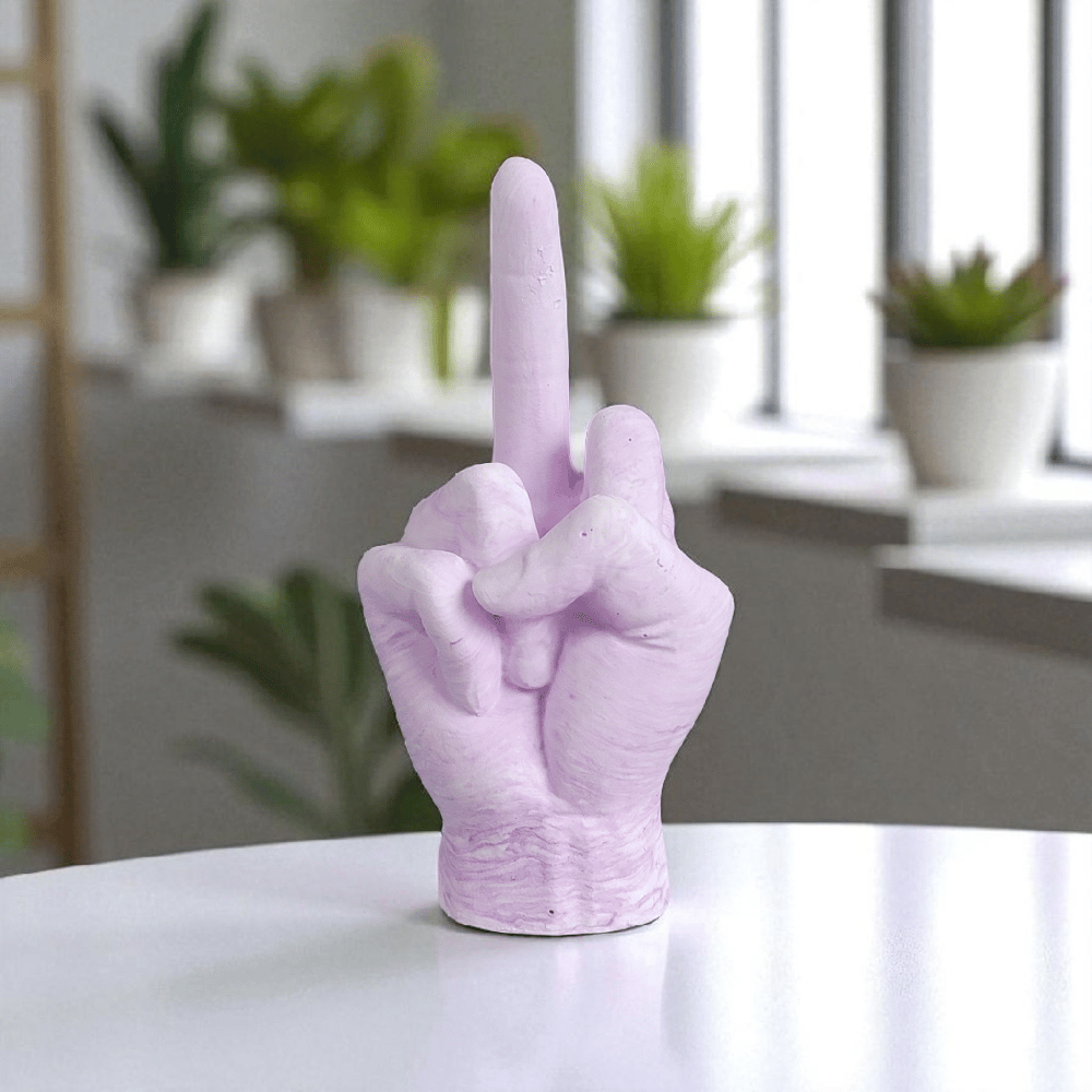 Image of Light Purple Mini Middle Finger