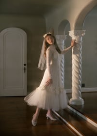 Image 6 of 1950s Trumpet Midi Dress