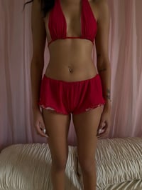 Image 1 of Flowy Shortie Shorts