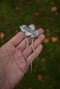 Image of Sterling White Oak Leaf Hair Fork