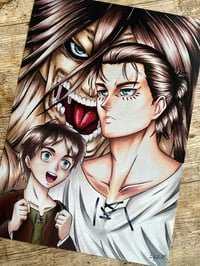 Image 1 of Eren poster / Postkarte 