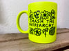 Smash the patriarchy mug *white/pink/yellow*