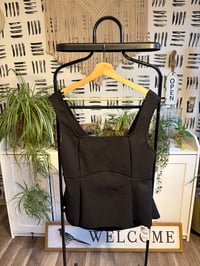 Image 2 of NWT boohoo bow top