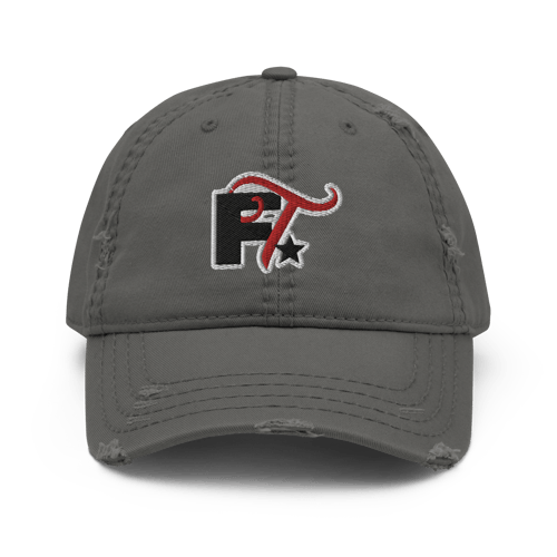 Image of Funky Threads™ Monogram Distressed Hat