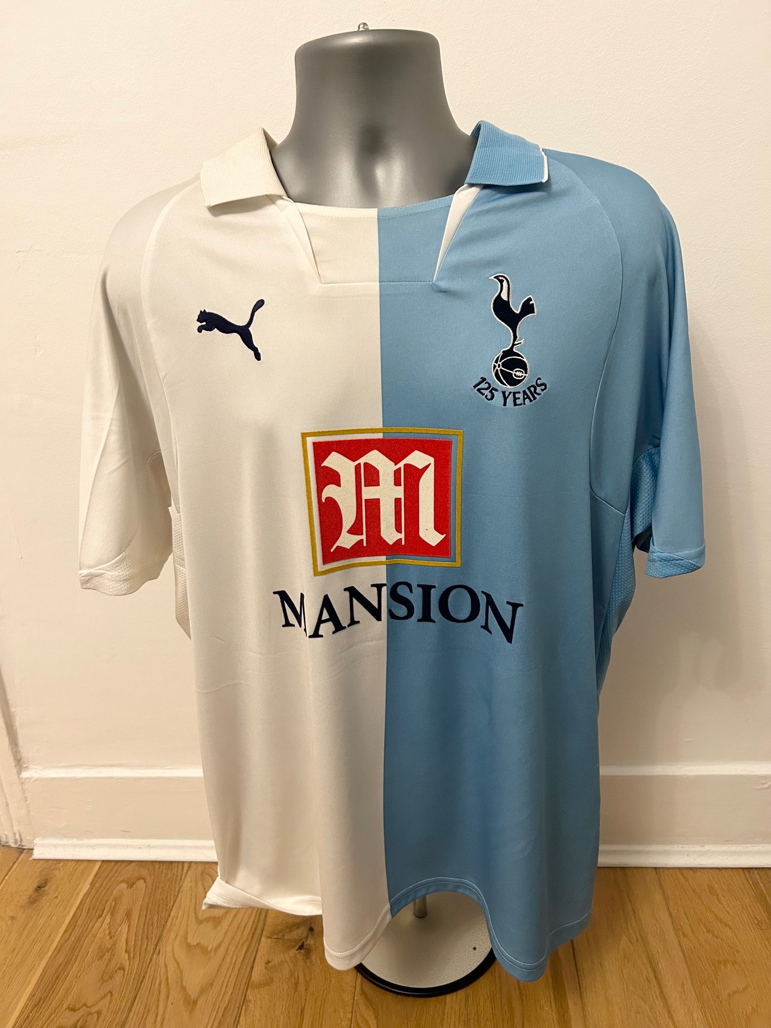 Image of Tottenham “BALE 16” 125 Anniversary 2007/08 Shirt + patches (M)