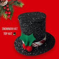 Image 2 of Top Hat- Snowman Hat  Die-Cut 968