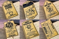 Image 1 of Gothic & Fantasy Apothecary Bookmarks • 4.25"x2.5"