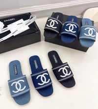 Image 1 of TIMELESS DENIM SANDALS