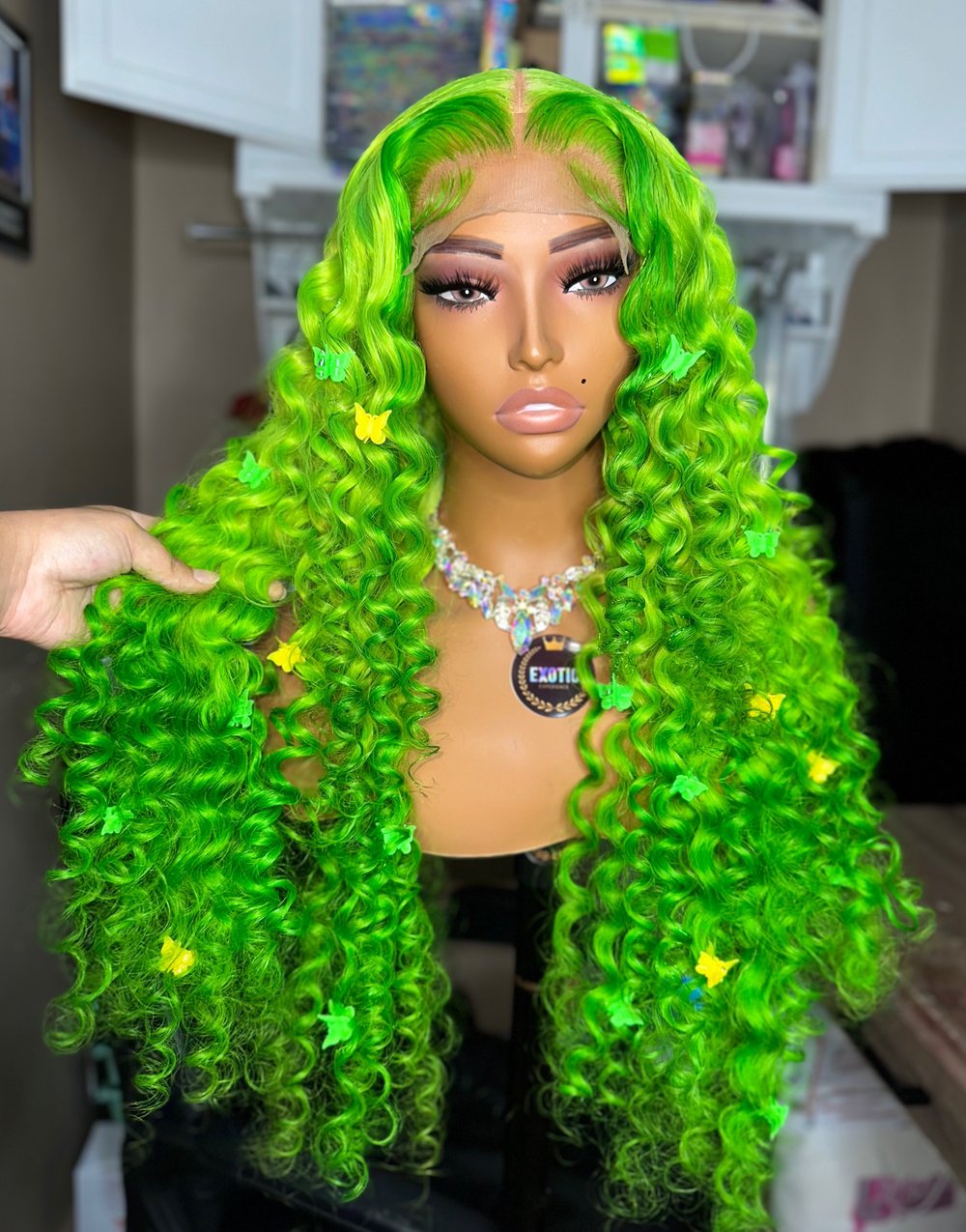 🍏Green Apple Ciroc | Exotic Wigz