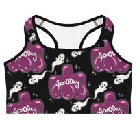 Image 1 of Spooky Boobies Sports bra