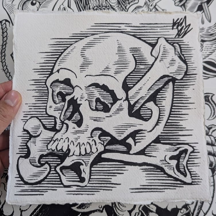 Image of Skulll - Original